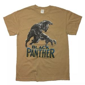 Mens M Marvel Comics Black Panther T-Shirt Movie